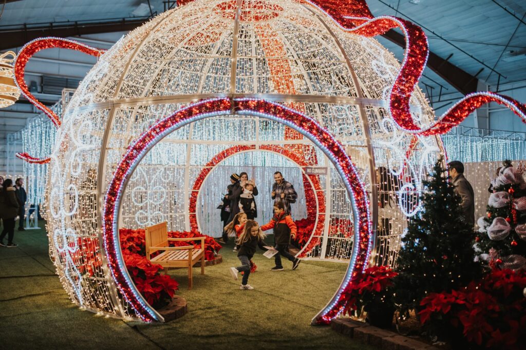 Luminova Holidays Globe Life Field