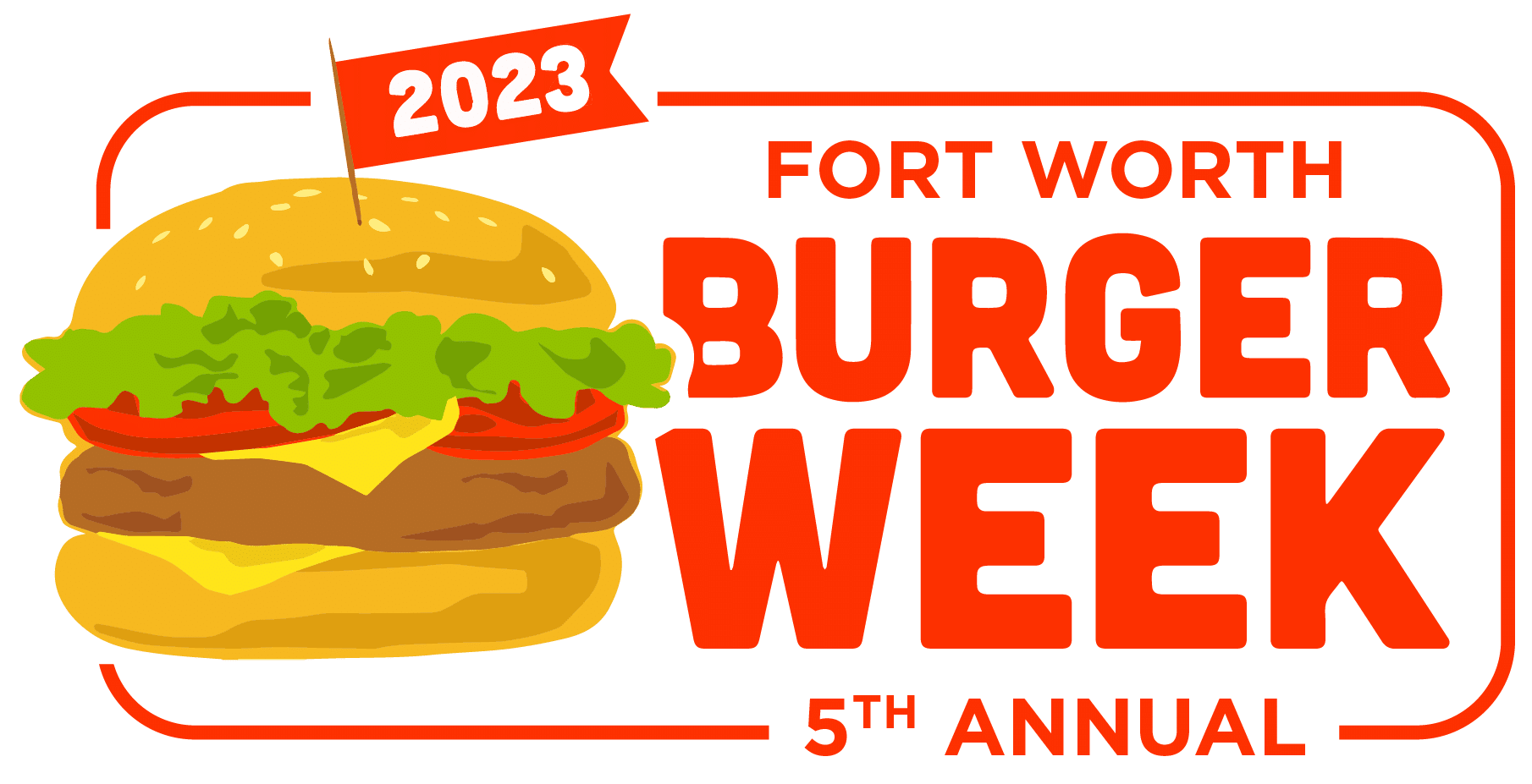 Fort Worth Burger Week 2023 Logo