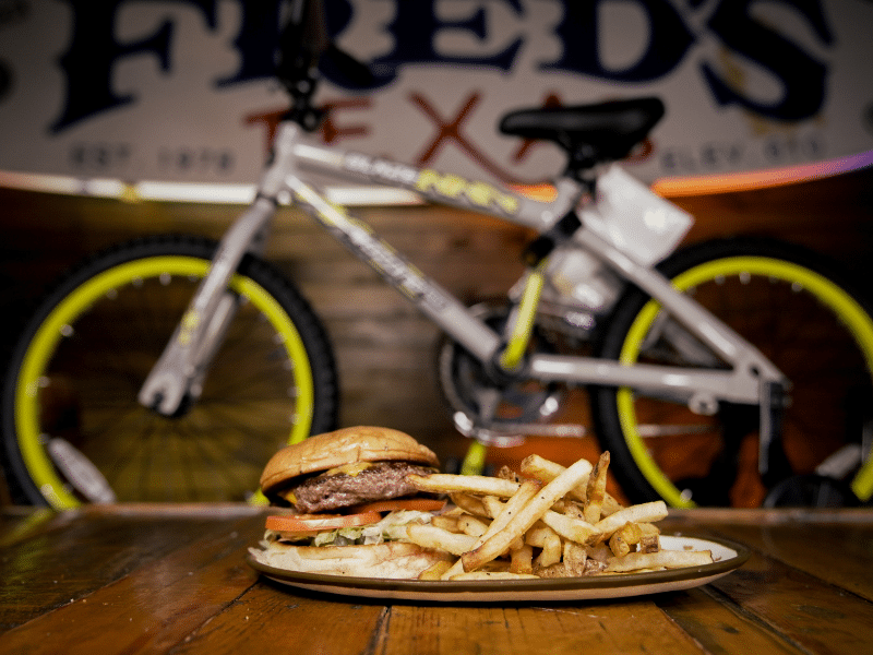 Give a Bike, Get a Burger!